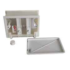 Styron NIAGARA, falba építhető WC tartályhoz, nyomólap tartó egységcsomag, STY- 740 -CS szaniter