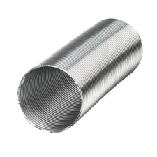 Styron Páraelszívócső 140mm max 1,5 m, alumínium beépíthető gépek kiegészítői