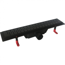 Styron Zuhanyfolyóka, 70 cm Medium, fekete, Styron építőanyag