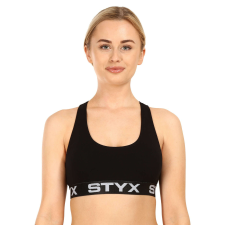Styx Fekete sport női melltartó (IP960) S melltartó
