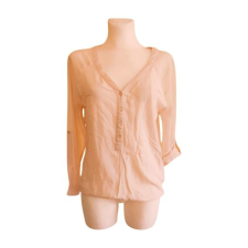  Sublevel világos rózsaszín vékony női blúz (méret: S) blúz