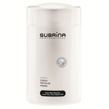 Subrina Festékeltávolító törlőkendő 100db/csomag hajfesték, színező