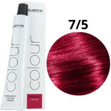 Subrina Permanent Colour Intenzív Tartós Krémhajfesték 100ml 7/5 hajfesték, színező