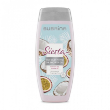 Subrina Siesta tusfürdő kókusz olajjal, 250 ml tusfürdők