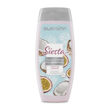 Subrina Siesta Tusfürdő Kókusz olajjal 250ml tusfürdők