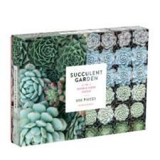 Succulent Garden 2-Sided 500 Piece Puzzle – Sarah McMenemy puzzle, kirakós