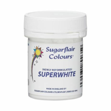 Sugarflair cukormáz fehérítő por, fehér, 20g sütés és főzés