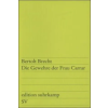 Suhrkamp Die Gewehre der Frau Carrar | Bertolt Brecht