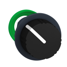  Süllyesztett választókapcsoló fej fekete 2állás beragadó ZB5FD29 Schneider villanyszerelés