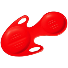 Sulov Double kétszemélyes csúszkaszánkó - piros szánkó