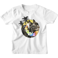  Summer Frenchie - Gyerek Póló gyerek póló