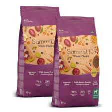 Summit 10 Dog Whole Choice Adult Insect Protein 2x2kg kutyaeledel