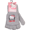 Sun city Hello Kitty szürke visszahajtható kesztyű