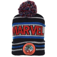 Sun city Marvel csíkos fekete sapka