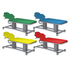  SUN elektromos vizsgálóasztal, kezelőágy - állítható magasság – narancs gyógyászati segédeszköz