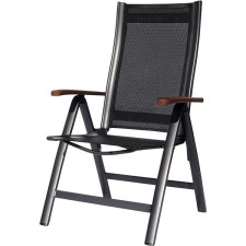 sun garden ASS COMFORT kerti szék - antracit/fekete kerti bútor