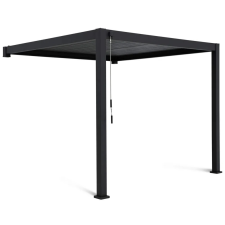  SUN PREMIUM WALL 3x4 m antracit terasz pergola kerti tárolás