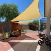 SunGarden Napvitorla - árnyékoló teraszra, háromszög alakú 3,6x3,6x3,6 m Bézs színben - Prémium HDPE anyagból