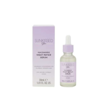 Sunkissed Skin, Niacinamide Éjszakai javító szérum, 30 ml arcszérum