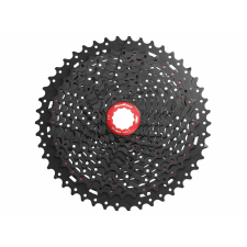 Sunrace CSMX8 11AZ 11 sebességes fogaskeréksor [fekete-piros, 11-46] kerékpáros kerékpár és kerékpáros felszerelés