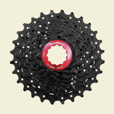Sunrace CSRZ800 12 sebességes fogaskeréksor [fekete-piros, 11-36] kerékpáros kerékpár és kerékpáros felszerelés