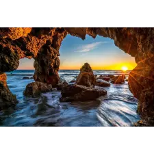  Sunrise in Malibu tapéta, 300 x 250 cm tapéta, díszléc és más dekoráció