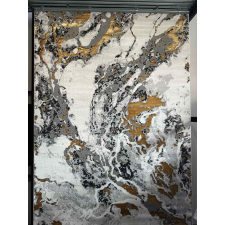  Sunset 8441 Fehér-Arany 60x110cm modern szőnyeg lakástextília