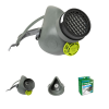 SupAir® Eurmask Din Félálarc 1 Szűrős 22101