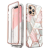 Supcase Apple iPhone 12 Pro Max Supcase Cosmo ütésálló defender telefontok márványmintás