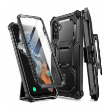 Supcase ARMORBOX defender műanyag telefonvédő (erős ütésállóság, légpárnás sarok, övre csíptethető) FEKETE tok és táska