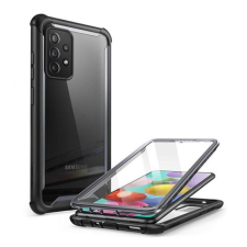 Supcase IBLSN szilikon telefonvédő (közepesen ütésálló, légpárnás sarok, műanyag előlap, akril hátlap) FEKETE [Samsung Galaxy A72 5G (SM-A726F)] (5996591093659) tok és táska