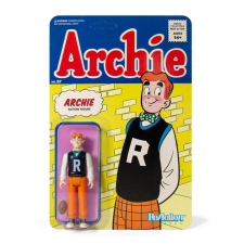 Super7 ReAction Archie Comics Riverdale Archie Figura 10cm Új, Bontatlan játékfigura