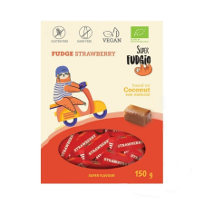 Super Fudgio Super Fudgio bio tejmentes epres karamella 150g diabetikus termék