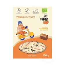 Super Fudgio Super Fudgio bio tejmentes kókuszos karamella 150g diabetikus termék