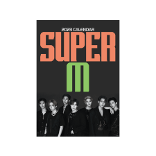  Super M - Unofficial 2023 Calendar - A3-as naptár naptár, kalendárium