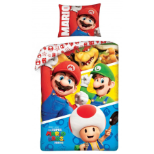 Super Mario Bros ágyneműhuzat 140×200cm, 70×90 cm lakástextília