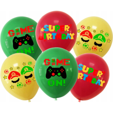 SUPER MARIO BROS NYOMTATOTT LUFI KÉSZLET SZÜLETÉSNAPI DEKORÁCIÓ party kellék