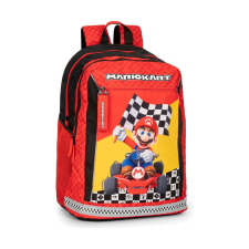 Super Mario iskolai hátizsák Mariokart Red iskolatáska