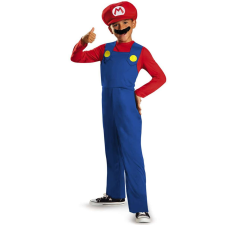 Super Mario jelmez szett gyerekeknek farsangra L-es jelmez