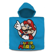 Super Mario strand törölköző poncsó 60x120 cm lakástextília