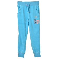 Super Pink Super Pink kék plüss melegítő nadrág - 6-7 év gyerek nadrág