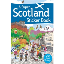  Super Scotland Sticker Book – Susana Gurrea idegen nyelvű könyv