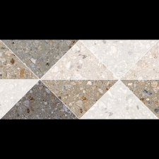 Superceramica Fresh 30x60cm többszínű terazzo mintás fényes dekorcsempe csempe