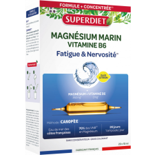  Superdiet Tengeri Mg +B6 Ivóampulla 20x 10ml vitamin és táplálékkiegészítő