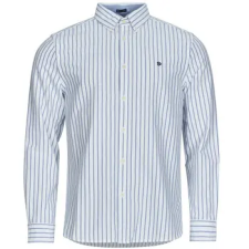Superdry Hosszú ujjú ingek Preppy Oxford L/s Shirt Kék EU L férfi ing