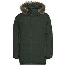 Superdry Parka kabátok EVEREST FAUX FUR PARKA JACKET Zöld EU XXL