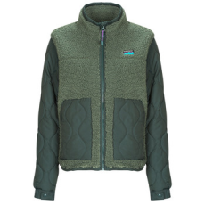 Superdry Polárok FLEECE HYBRID JACKET Kék DE 36