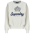 Superdry Pulóverek COUNTRY CLUB LOOSE CREW Fehér DE 34