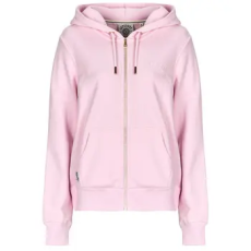 Superdry Pulóverek Essential Logo Ziphood Hb Rózsaszín EU XS