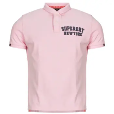 Superdry Rövid ujjú galléros pólók Vintage Athletic Polo Rózsaszín EU M